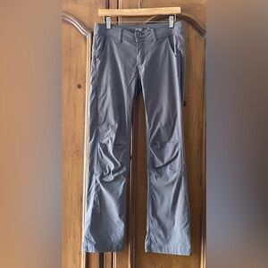 Prana Womens 4 Short Halle Pant Hiking Casual Stretch Roll Tab Nylon